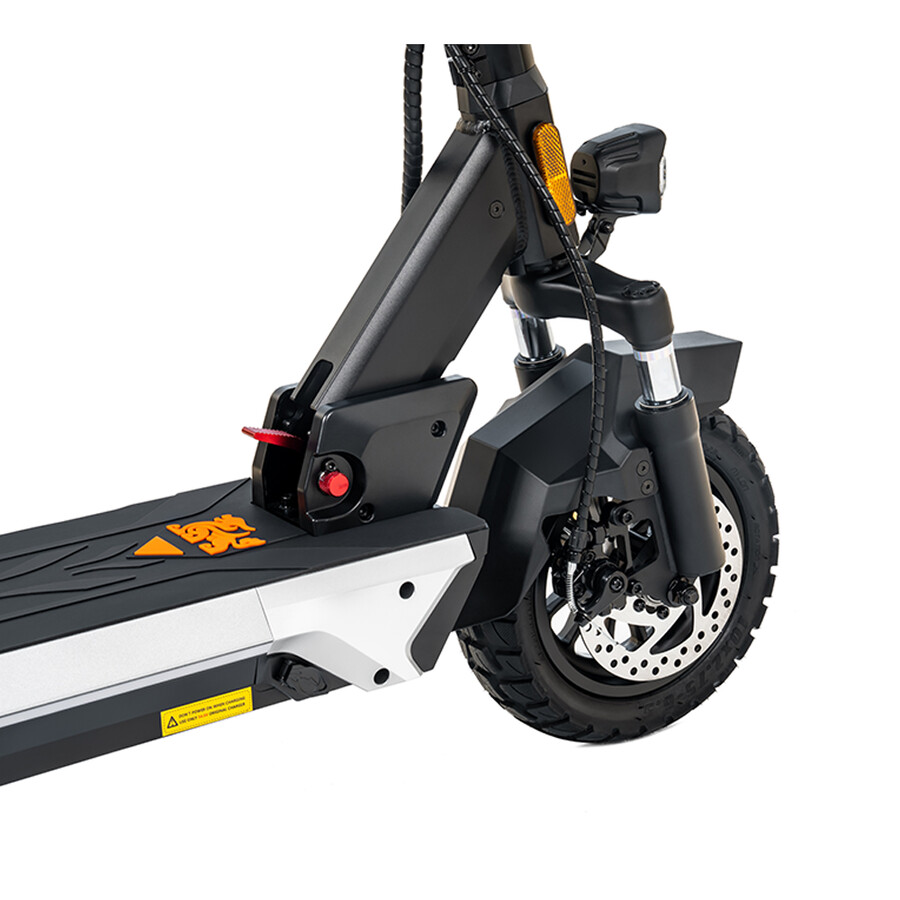 monopattino elettrico kukirin m4 max - sospensioni professionali e finitura in metallo
