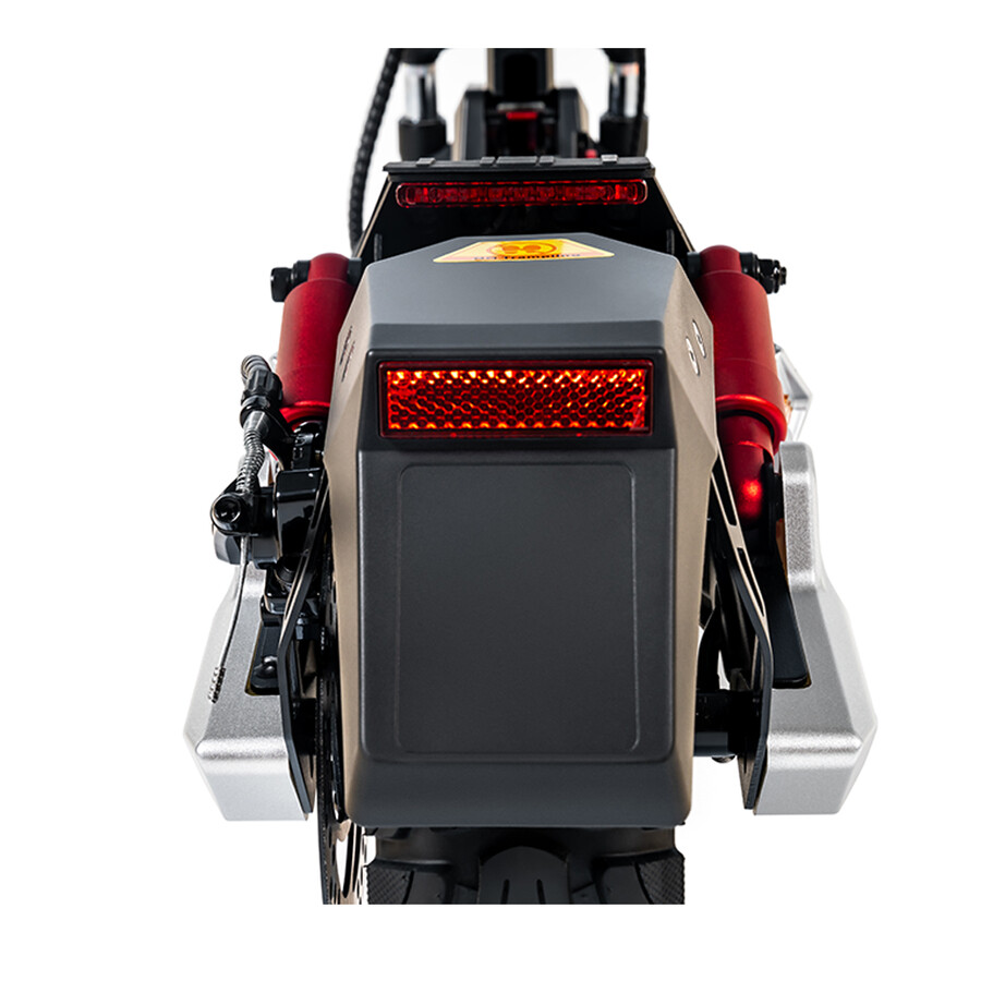 monopattino elettrico kukirin m4 max - sospensioni professionali e finitura in metallo