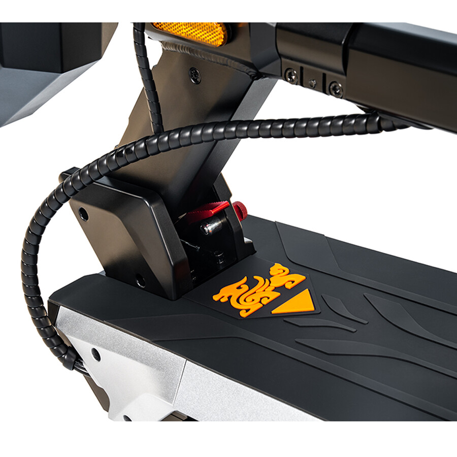 monopattino elettrico kukirin m4 max - sospensioni professionali e finitura in metallo