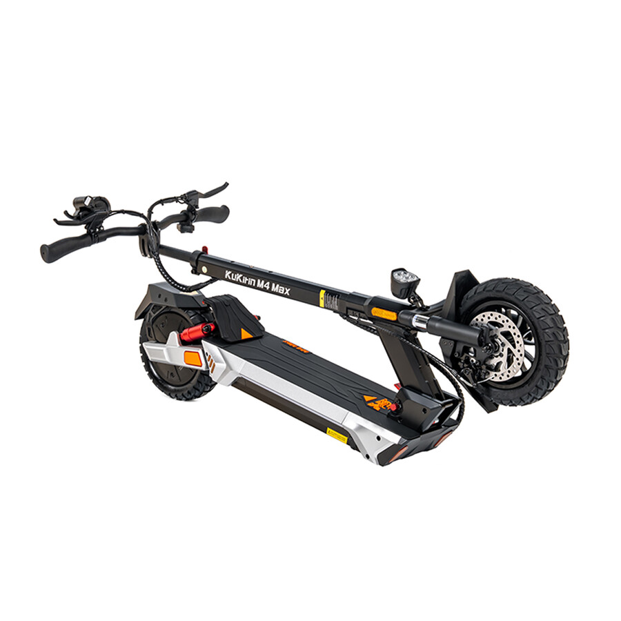 monopattino elettrico kukirin m4 max - sospensioni professionali e finitura in metallo