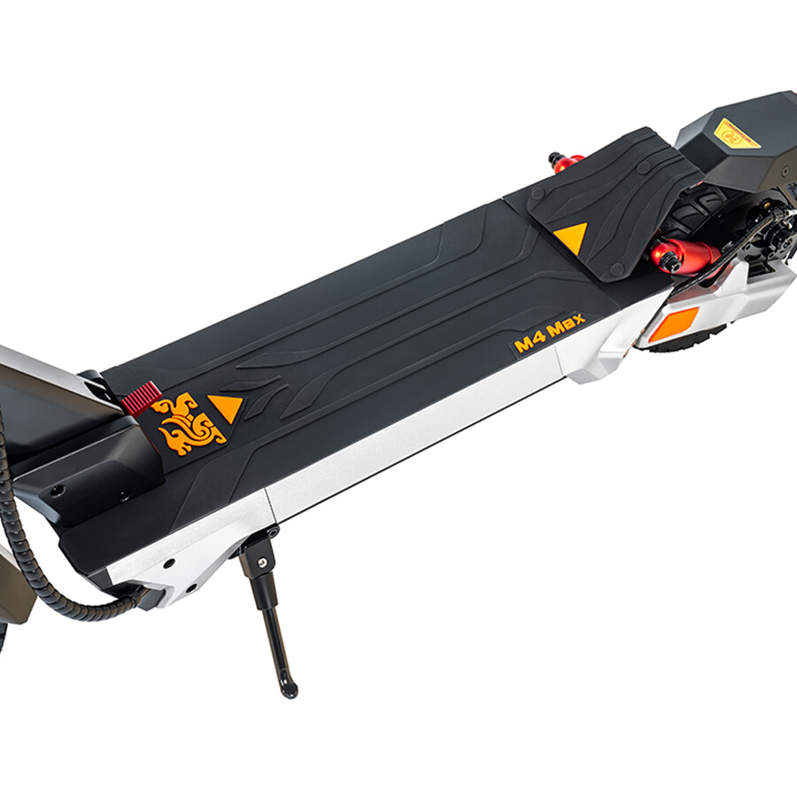 monopattino elettrico kukirin m4 max - sospensioni professionali e finitura in metallo